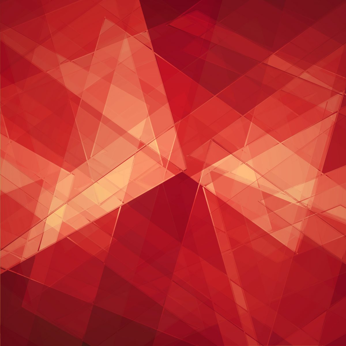 red geometric background
